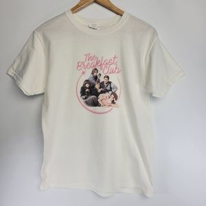 The Breakfast Club Large Youth T Shirt White